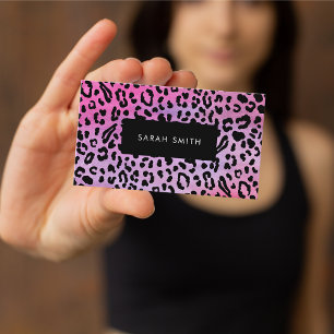 Tarjeta De Visita Elegante profesional de impresión para animales ne