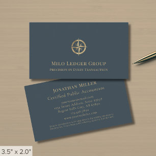 Tarjeta De Visita Elegante profesional de lujo