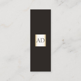 Tarjeta de visita elegante profesional del