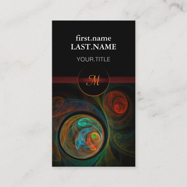 Tarjeta De Visita Elegante profesional Guay de renacimiento azul (Anverso)