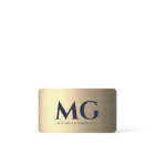 Elegante profesional Marina Oscura Faux Gold Moder