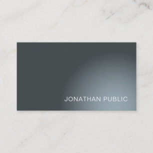 Tarjeta De Visita Elegante profesional Minimalista moderno