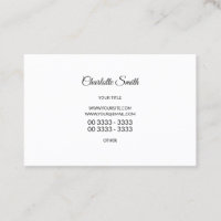 Elegante profesional Minimalistische
