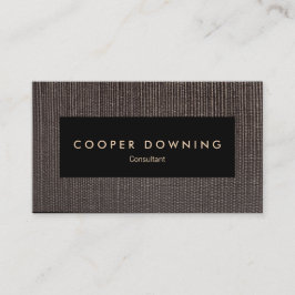 Tarjeta De Visita Elegante profesional moderno