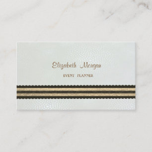Tarjeta De Visita Elegante Profesional Moderno con Estilo, a Rayas