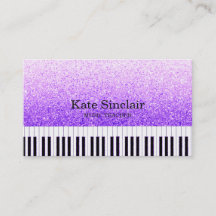 Elegante profesor de música piano Keys musical