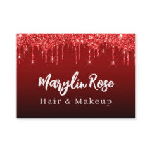 ELEGANTE PURPURINA DRIP MODA PERSONALIZABLE RED