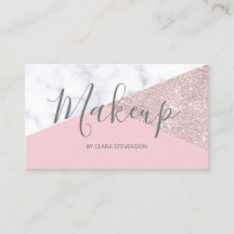 Elegante rosa dorado purpurina blanco mármol rosa