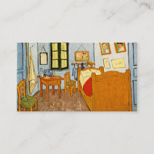 Tarjeta De Visita Elegante Rustic Vincent Van Gogh - Dormitorio en A