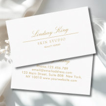 Elegante Script | Negocio de Salón