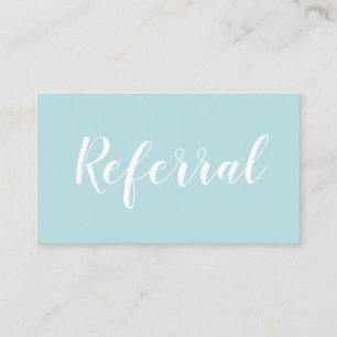 Tarjeta de visita elegante simple de la remisión