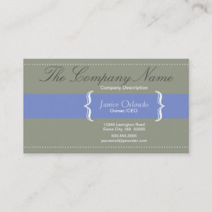 Tarjeta de visita elegante simple moderna 2
