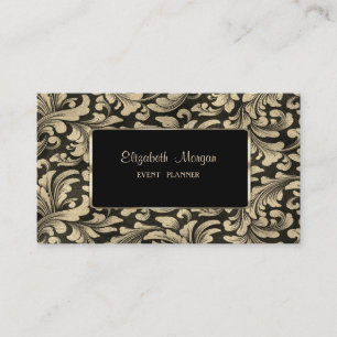 Tarjeta De Visita Elegante Swift Profesional Gold De Lujo