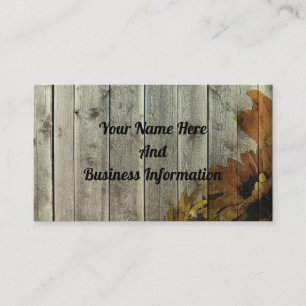 Tarjeta De Visita Elegante Vintage