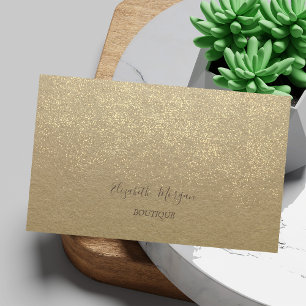 Tarjeta De Visita Elegante Vintage,Rústico Kraft,Confeti