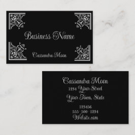 Tarjeta De Visita Elegante y elegante