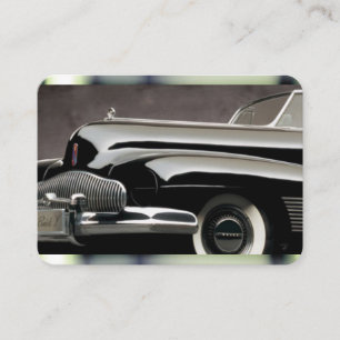 Tarjeta De Visita Elegante y elegante, coche.