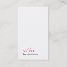 Tarjeta De Visita Elegante y elegante diseño gris claro