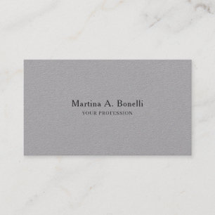 Tarjeta De Visita Elegante y elegante profesional simple especial