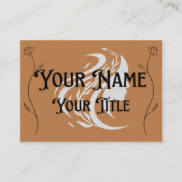 Tarjeta de visita elegante y minimalista