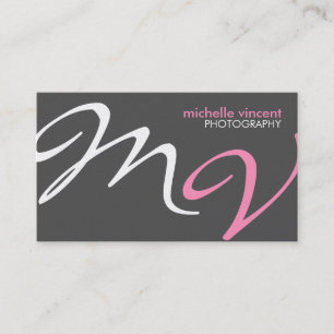 Tarjeta de visita elegante y moderna de la