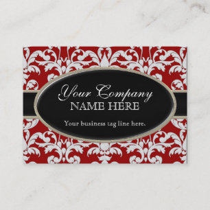 Tarjeta De Visita Elegante Y Moderno Estilo Floral De Bañera De Domb