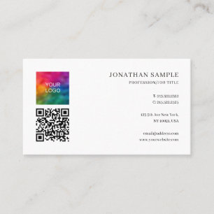 Tarjeta De Visita Elegante y moderno mate de firma de plantilla eleg