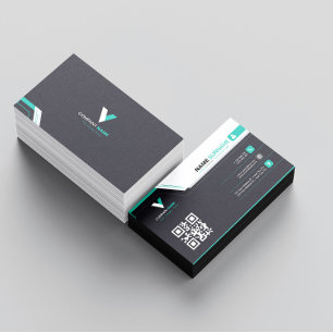 Tarjeta De Visita Elegante y moderno simple