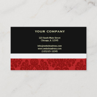 Tarjeta De Visita Elegante y profesional