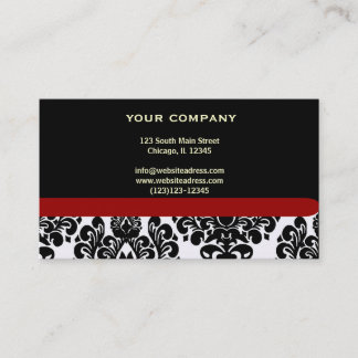 Tarjeta De Visita Elegante y profesional