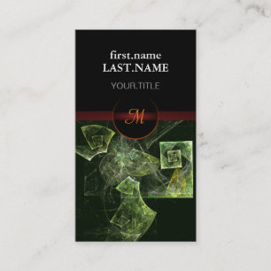 Tarjeta De Visita Elegante y profesional Guay trenzado