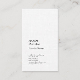 Tarjeta De Visita Elegante y profesional ropa de cama de lujo
