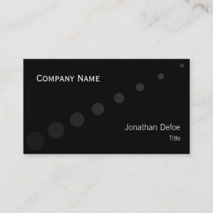 Tarjeta De Visita Elegante y sofisticado   Profesional