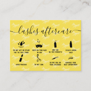 Tarjeta De Visita Elegantes latigazos después de los ilustraciones a