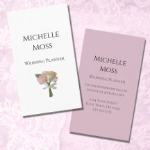 Elegantes Rosas planificadores de boda floral mode