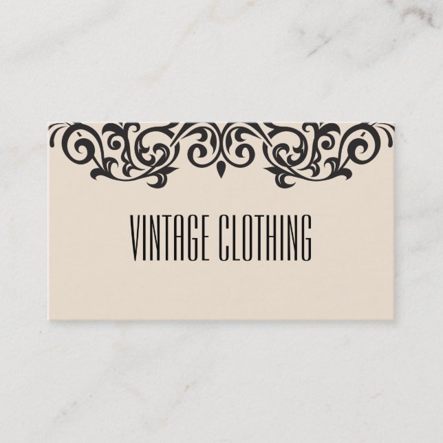 Tarjeta De Visita Elemento de diseño (Anverso)