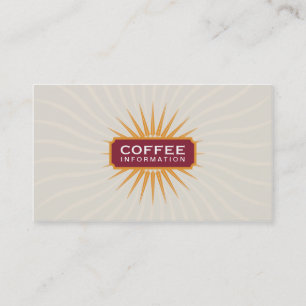 Tarjeta De Visita Elemento Ornamental Shine