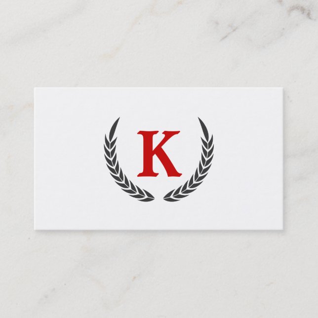 Tarjeta De Visita Elementos decorativos (Anverso)