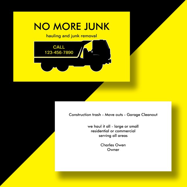 Tarjeta De Visita Eliminación De Carbono Y Junk (Subido por el creador)