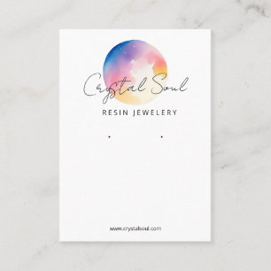 Tarjeta De Visita Embalaje De La Luna
