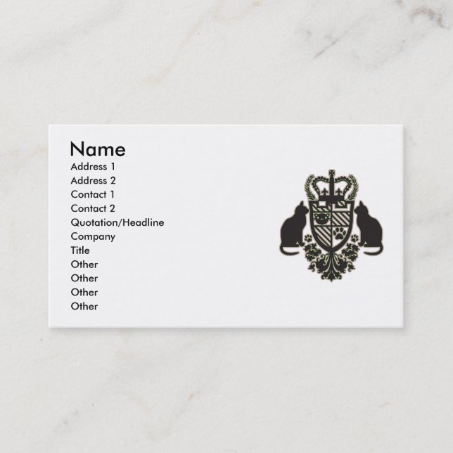 Tarjeta De Visita Embroidered_Cat (Anverso)