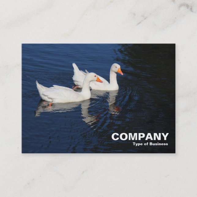 Tarjeta De Visita Emden Geese (Anverso)