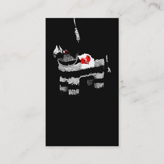 Tarjeta De Visita emo pinata (Anverso)