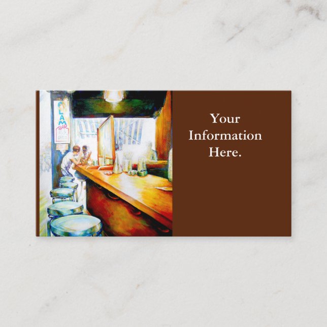 Tarjeta De Visita Emocional a motivador, lógica a justificar (Anverso)