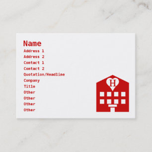 Tarjeta De Visita Emoji japonesa del Love Hotel