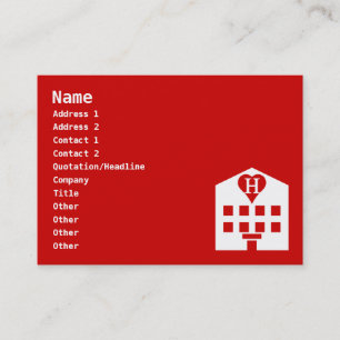 Tarjeta De Visita Emoji japonesa del Love Hotel