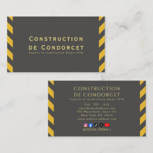 Tarjeta De Visita Emprendedor de Marca Personal Profesional Moderna