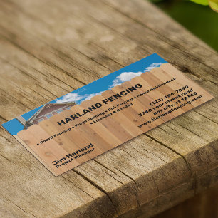 Tarjeta De Visita Empresa de cercas