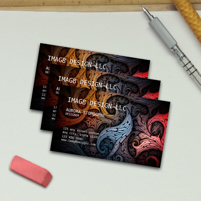 Tarjeta De Visita Empresa de diseño gráfico (Subido por el creador)