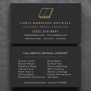 Tarjeta De Visita Empresa de drywall